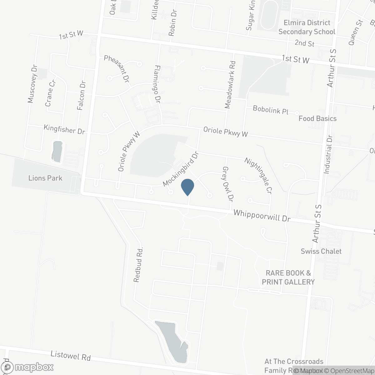 22 GREEN WARBLER Crescent, Elmira, Ontario N3B 1A6